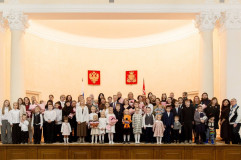 многодетные мамы Смоленщины отмечены Почетным знаком «Материнская слава» имени Анны Тимофеевны Гагариной - фото - 8